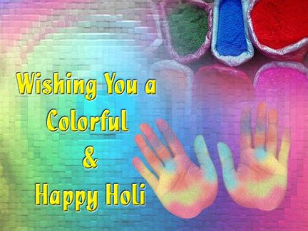 Colorful Holi